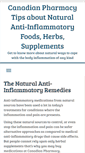 Mobile Screenshot of naturalantiinflammatory.org